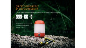 FENIX CL23 - Lanternă camping - 300 Lumeni - 20 metri - Roșu